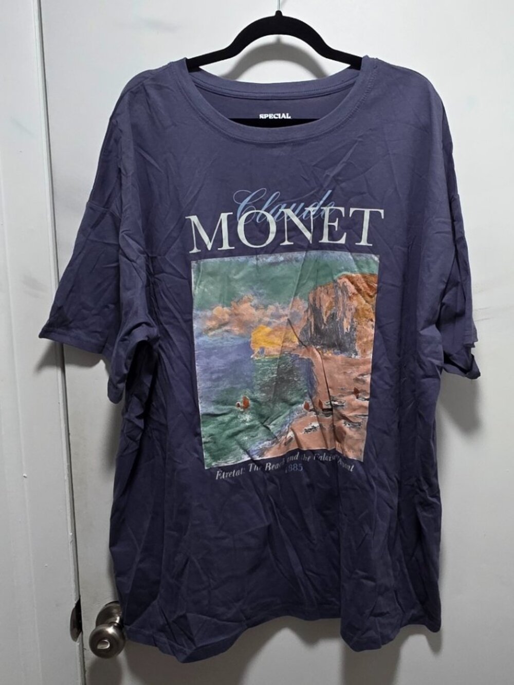 NWOT Claude Monet Size 3x Shirt